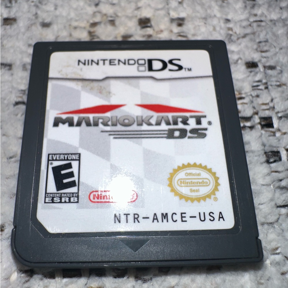 Nintendo DS Mario Kart Game Cartridge - Black